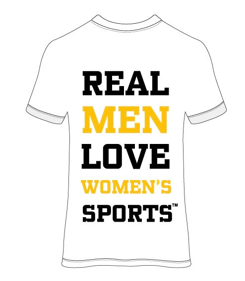 Real Men Love Women's Sports Tee - Caitlin